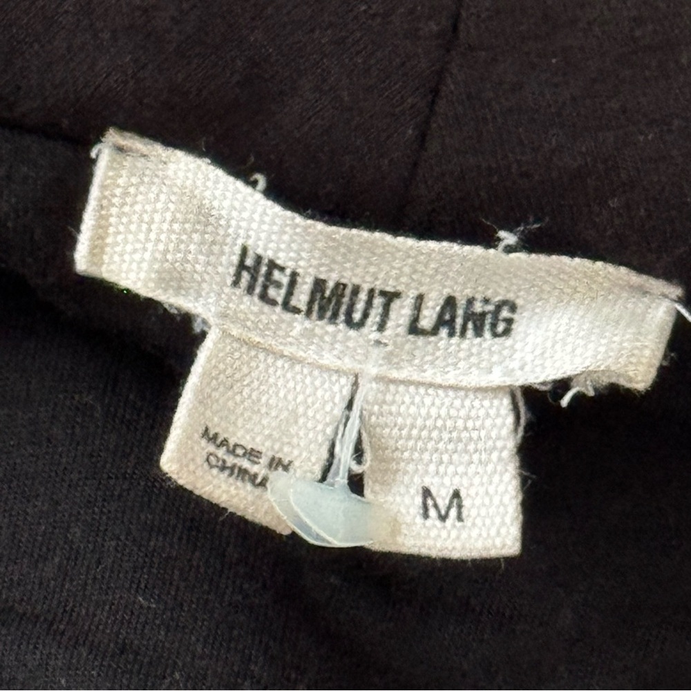 Helmut Lang Black Women's zipper top L - Picture 8 of 10